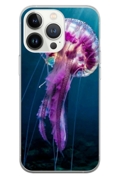 Atlas Husa personalizata HQ Print pentru Apple iPhone 15 Pro Max, Mushroom, S...
