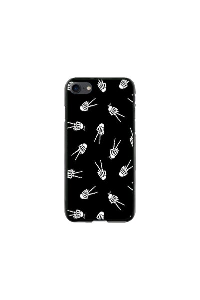 Atlas Персонализиран калъф за Apple iPhone SE 2020, OK Skelly, многоцветен, S...