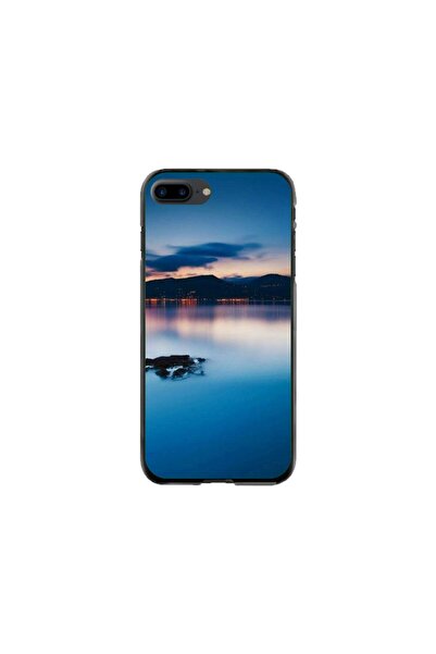 Atlas Husa personalizata si Folie de Silicon Apple iPhone 7 Plus, Nice View #...