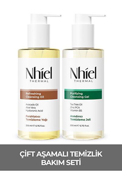 Nhiel Thermal Arındırıcı ve Ferahlatıcı Çift Aşamalı Temizlik Bakım Seti