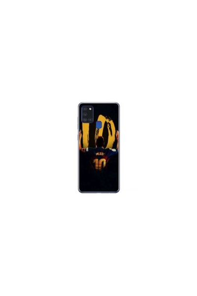 Atlas Εξατομικευμένη θήκη HQ Print 360 μοιρών για Samsung Galaxy A21s, Messi ...