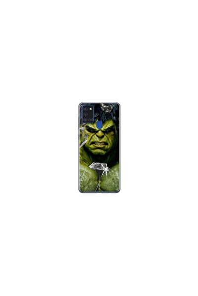 Atlas Προσαρμοσμένη θήκη HQ Print 360 μοιρών για Samsung Galaxy A21s, Hulk #2...