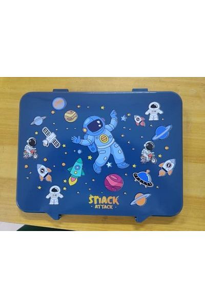 Snack Attack Lunch Box for Kids School, Children Lunch Box with Compartments, Bento Box Children, Leak-proof Lunc