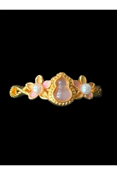 Vadısh store خاتم ذهبي، قديم، عتيق، مينا قابل للتعديل