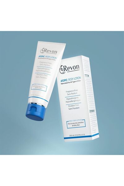 revon Atopic Body Lotion, 200ml, لوشن الجسم ريڤون أتوبيك، 200 مل، مرطب فائق ل...
