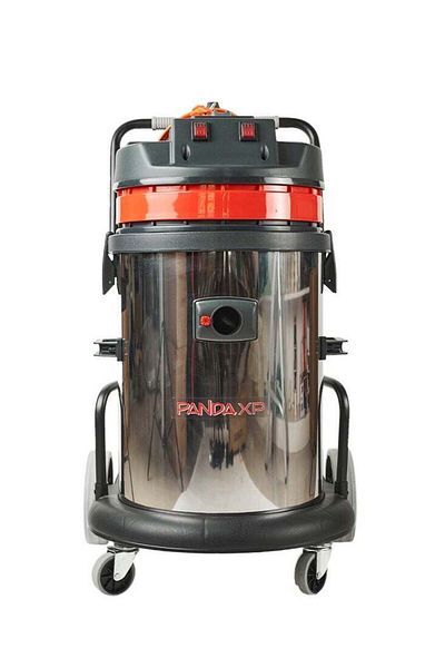 Panda 429 Wet & Dry Vacuum Cleaner – Dual 2000W Motors, 62L Stainless Steel Tank with Wheels
