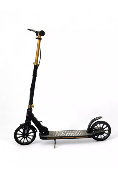 rexa Dual Kick Scooter with Yellow and Black Design