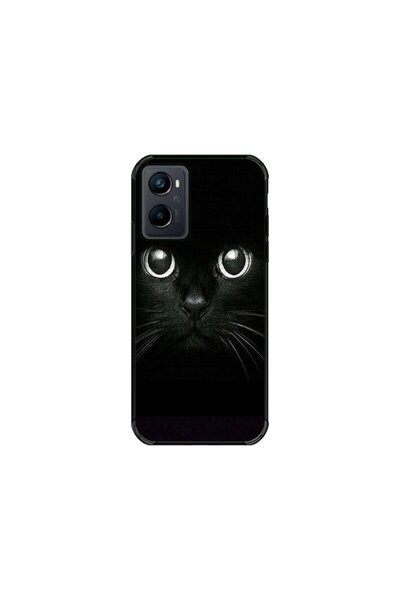 Atlas Προσωποποιημένη θήκη OPPO A96, Black Cat #1, πολύχρωμη, S1D1M0015