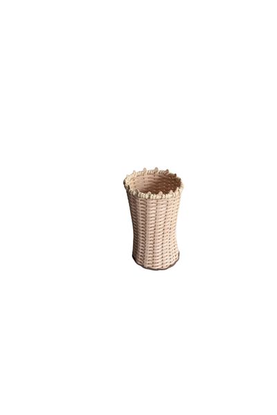 Bahat Handmade Wicker Willow Flower Pot Vase