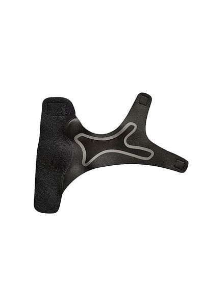 OEM Ankle Brace, breathable neoprene, elastic support, black, size X-Large (41-46), Left