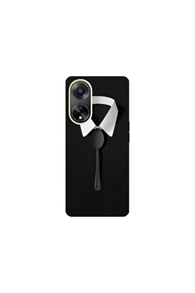 Atlas Husa personalizata si Folie de Silicon OPPO A17, Mr Fancy, multicolor, ...