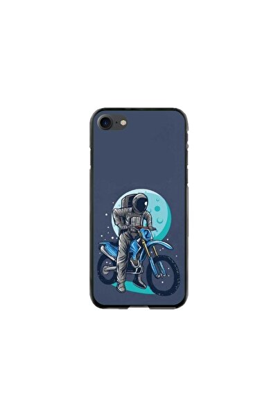 Atlas Husa personalizata Apple iPhone 8, Biker Astronaout, multicolor, S1D1M0375