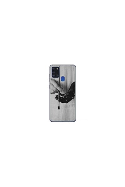Atlas Εξατομικευμένη θήκη HQ Print 360 μοιρών για Samsung Galaxy A21s, μαύρο ...
