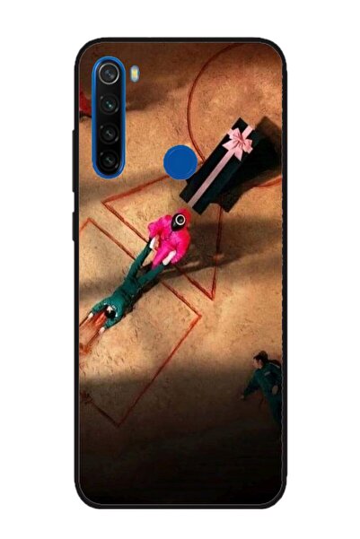 Atlas Husa personalizata si Folie de Silicon Xiaomi Redmi Note 8, Squid Game ...