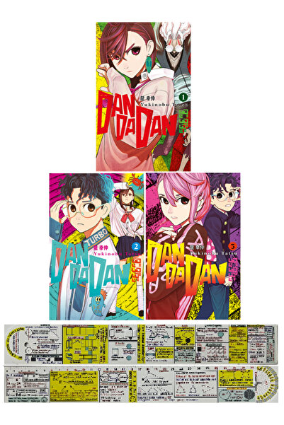 Gerekli Şeyler Yayıncılık Dandadan 1-2-3. Ciltler Manga Seti + Mat. Öğreten C...