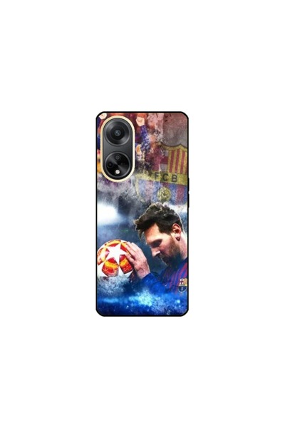 Atlas Husa personalizata OPPO A17, Messi #1, multicolor, S1D1M0122