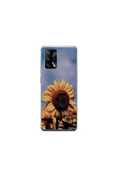 Atlas Husa personalizata si Folie de Silicon OPPO A74, Sunflower #1, multicol...
