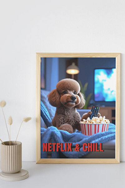Funzee Toy Poodle Poster Series - Fun & Humorous Home Decor - No Frame