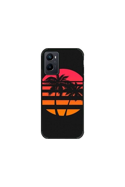 Atlas Husa personalizata si Folie de Silicon pentru OPPO A96, Beach View #3, ...
