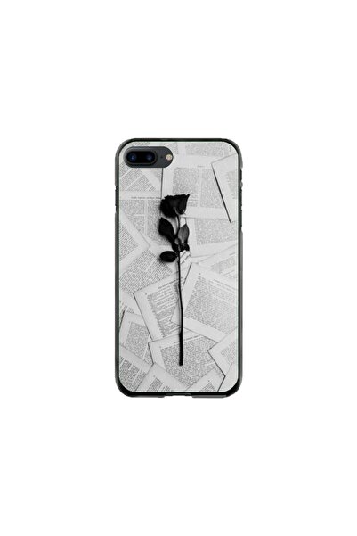 Atlas Προσωποποιημένη θήκη για Apple iPhone 7 Plus, Black Rose, S1D1M0021