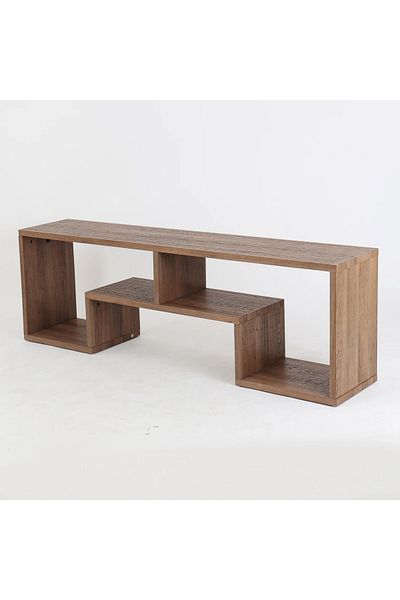 Vi Markets Brown wood TV stand