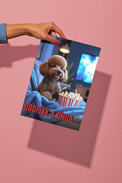 Funzee Toy Poodle Poster Series - Fun & Humorous Home Decor - No Frame
