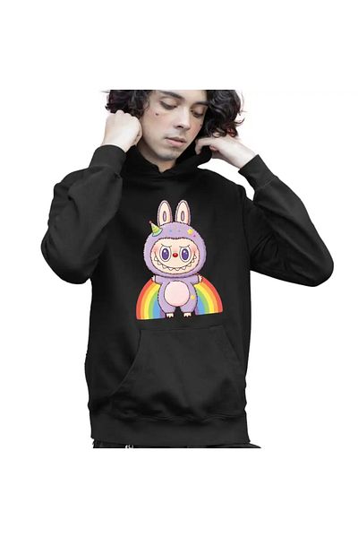 OEM Labubu Rainbow Mood Kids Boys Sweatshirt