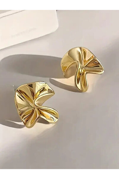 MRK Kadın Asimetrik Şekilsiz Küpe