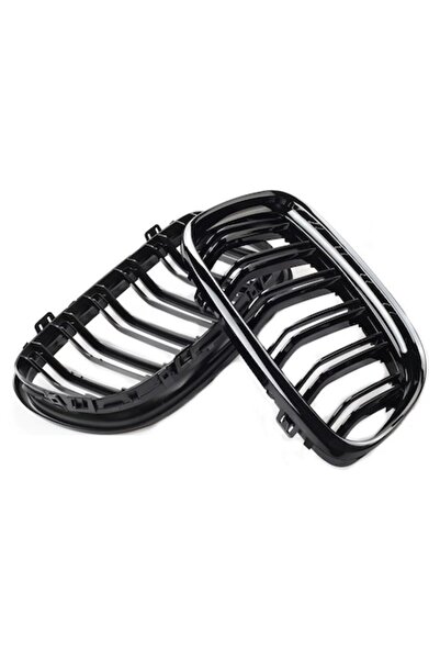 RADUS Set grile duble pentru BMW E90/E91 LCI (2008-2011) M Design, tuning, negru lucios