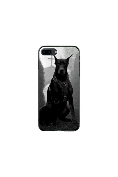 Atlas Husa personalizata pentru Apple iPhone 8 Plus, Doberman, S1D1M0018