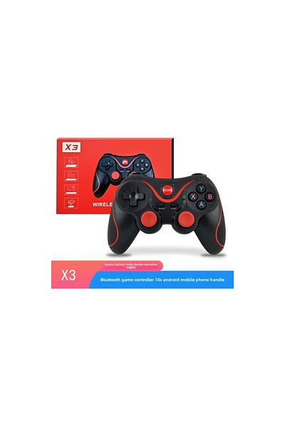 Generic X3 All-in-one Wireless Bluetooth Gamepad Support PC Android Computer Switch Manufacturers-X3 Black