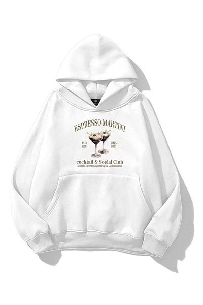 weywot Unisex Espresso Martini Sweatshirt White