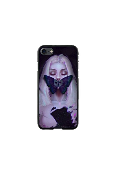 Atlas Персонализиран калъф за Apple iPhone 8, Butterfly Mouth #1, S1D1M0351