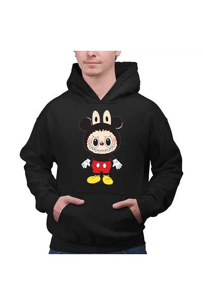 OEM Men's Labubu Mickey Mouse Hoodie