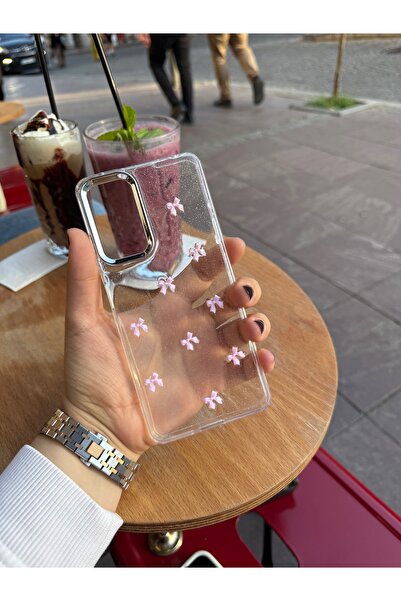 MustCase Xiaomi Redmi Note 11 Pro-Note 12 Pro 4G Kılıf Pembe Fiyonk Desenli Ş...