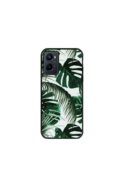 Atlas Προσαρμοσμένη θήκη και μεμβράνη σιλικόνης OPPO A76, Leaf Design #3, πολ...