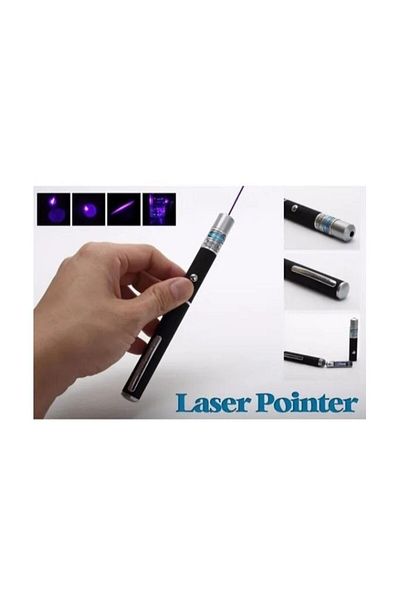 Generic 1-Piece 5mW Laser Pointer Pen, Powerful Beam Light Lamp, Presentation High Power Laser Pen