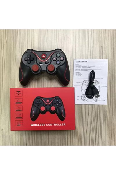 Generic X3 All-in-one Wireless Bluetooth Gamepad Support PC Android Computer Switch Manufacturers-X3 Black