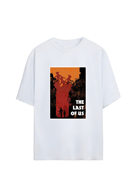 GraffTee تي شيرت قطني كبير الحجم للجنسين من THE LAST OF US