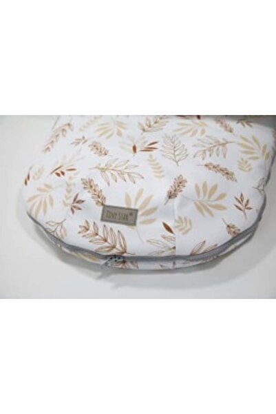 NO BRAND Sac de dormit pentru carucior, 90 x 50 cm, bumbac, velur, poliester, Grain & Ivory