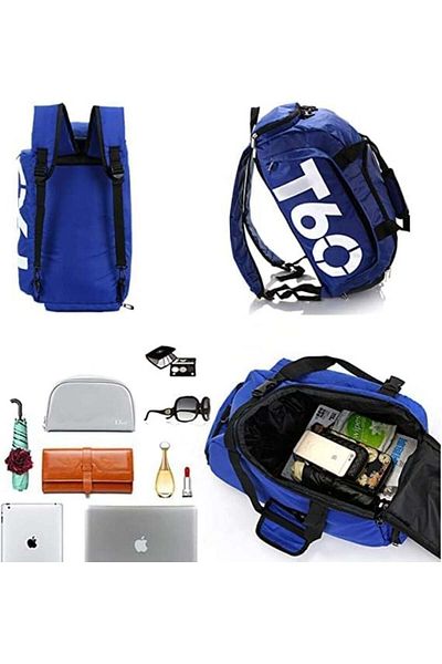 Alcoach Waterproof Sports Bag for Gym, Men, and Women - Blue