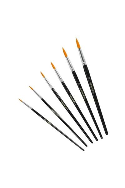 Aroma High-Quality Paint Brushes for Professional & DIY Projects - set of 6 -Premium Brushes