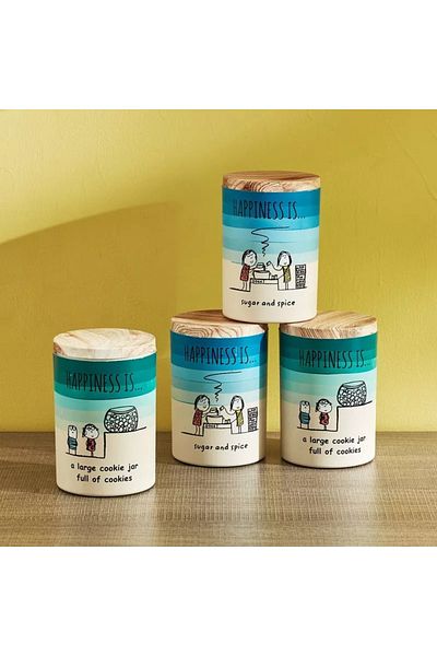 Home Box Happiness 4-Piece Food Storage Set