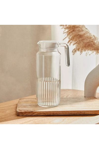 Home Box Luminarc Gridz Fridge Jug with Lid - 1.3 L