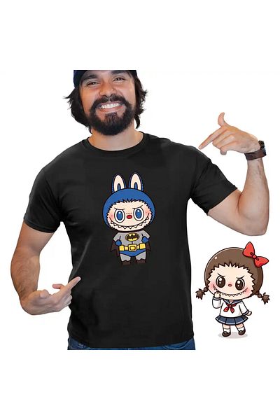 OEM Labubu Batman Men's T-Shirt
