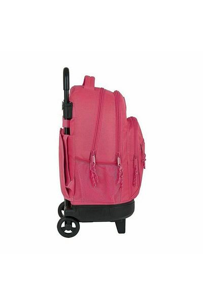 Blackfit8 School Rucksack with Wheels Compact M918 Pink (33 x 45 x 22 cm)