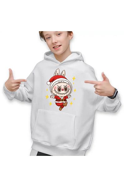 OEM Labubu Santa Claus Kids Boys Sweatshirt