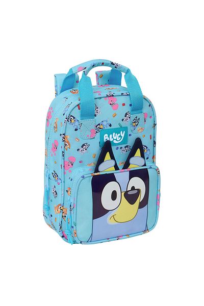 bluey School Bag Sky blue 20 x 28 x 8 cm