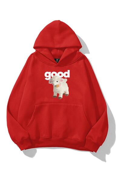 Tarzsokak Unisex Good Sweatshirt Red