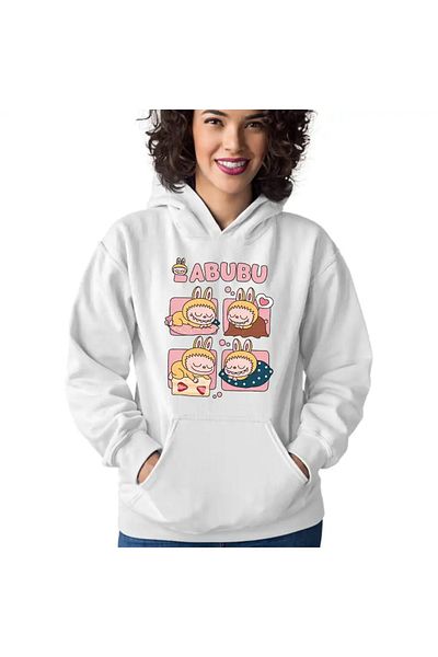 OEM Women's Labubu Baby Sleep Hoodie
